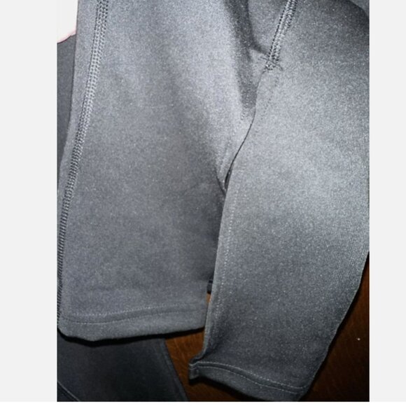 Adidas Women's Hyperglam Flared Rib Pants ~ Black ~ High Rise ~ SZ L - Picture 4 of 10